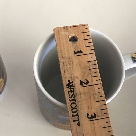 Set of 2 Fine Porcelain Paisley Floral Design Coffee Mugs By Tabletops Unlimited - Picture 16 of 16